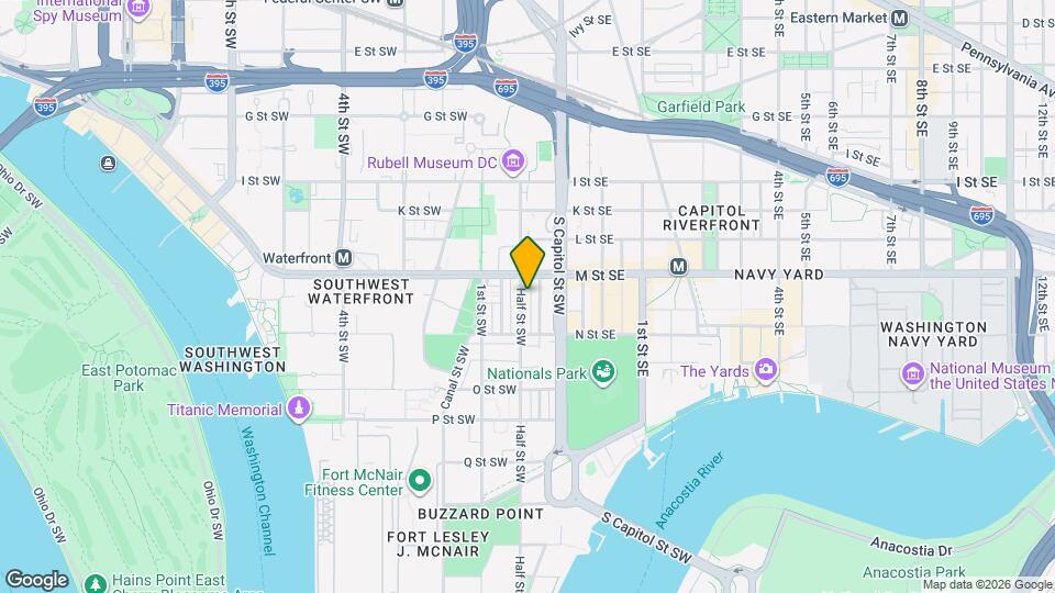 1220 Half St SW Map and Location Details