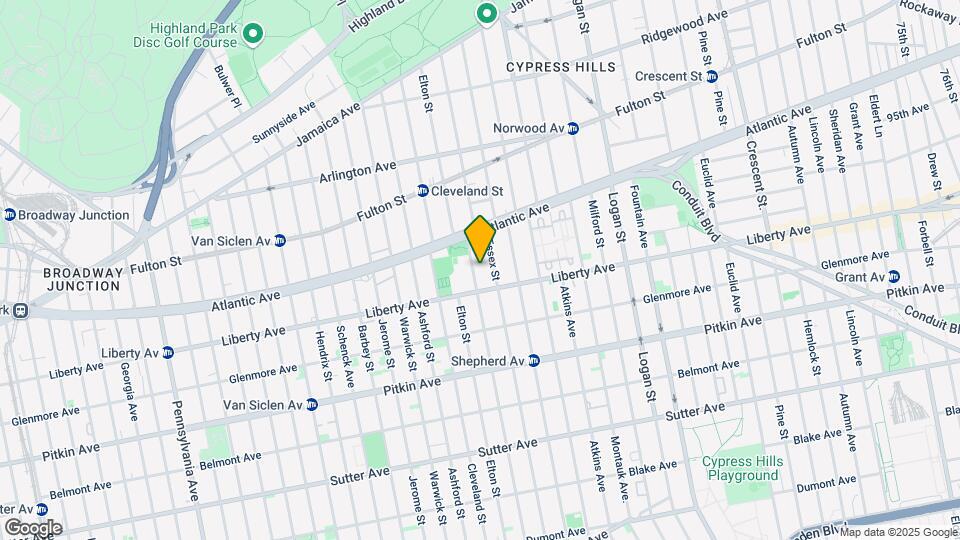 351 Linwood St Map and Location Details