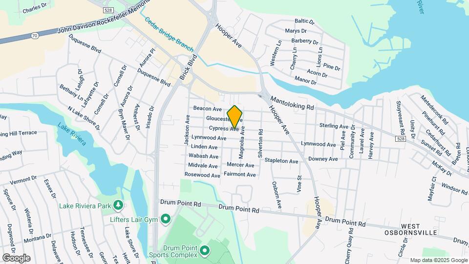 931 Cypress Ave Mapa y Detalles de la Ubicación