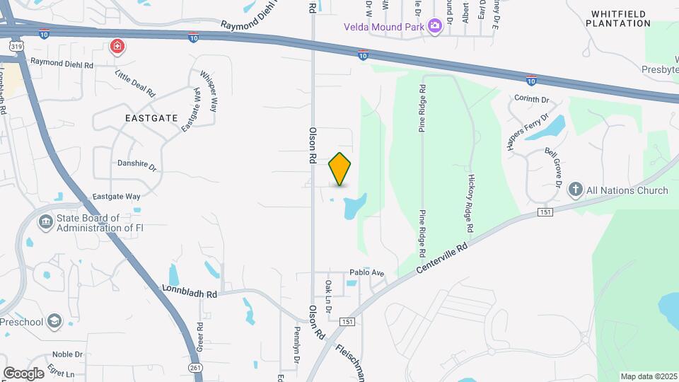 2961 Viking Way Map and Location Details