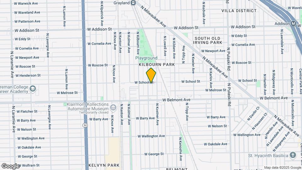 3255 N Kenneth Ave Map and Location Details