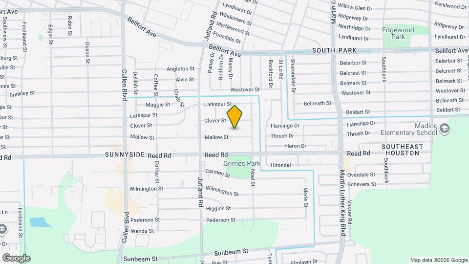 5103 Mallow St Map and Location Details