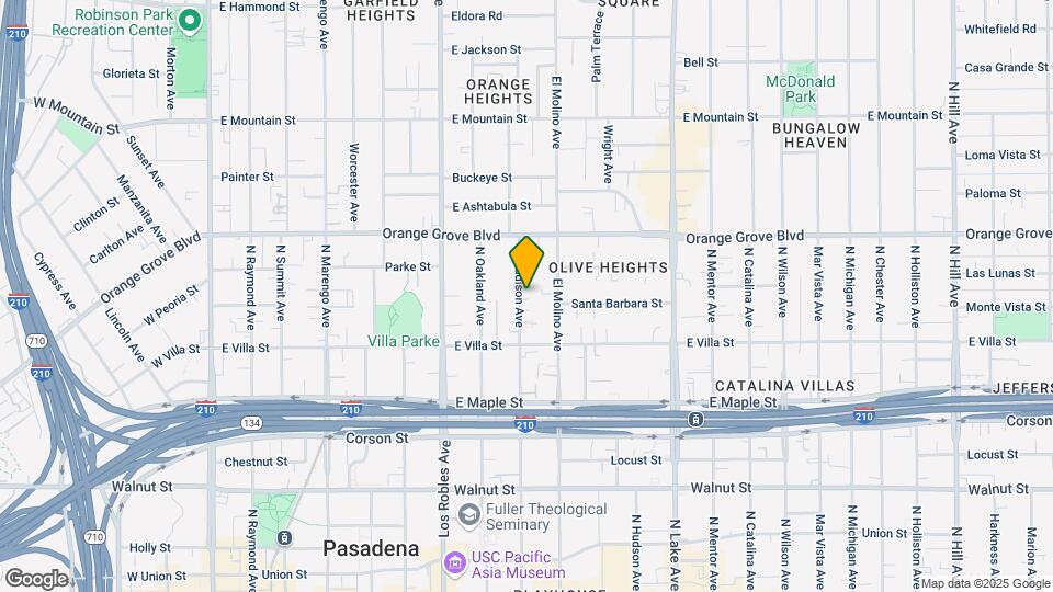 570 N Madison Ave Map and Location Details