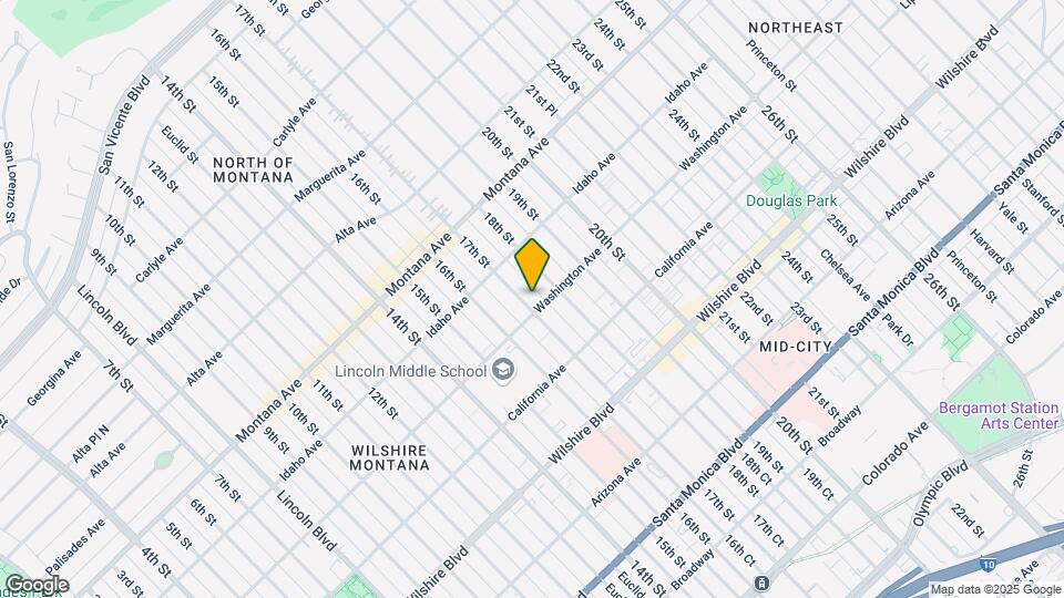 947 17th St Map and Location Details