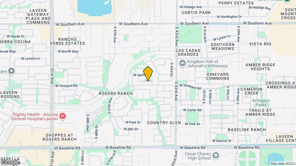 4421 W St Kateri Dr Map and Location Details