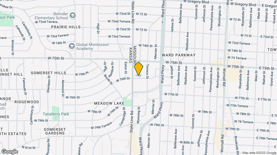 7554 Wyoming St Map and Location Details
