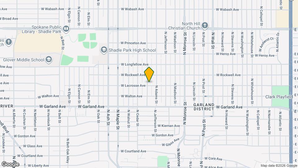 4104 N Hawthorne St Mapa y Detalles de la Ubicación