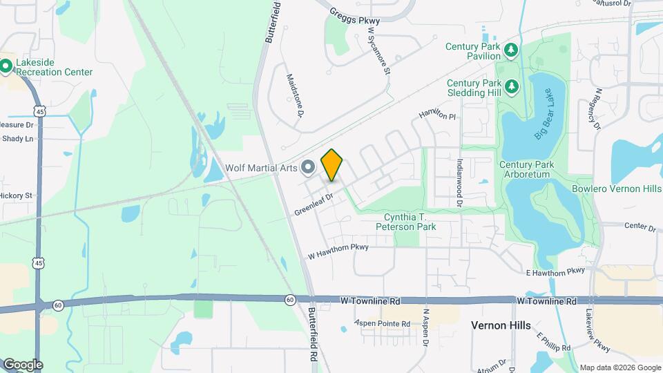 411 Stevenson Pl Map and Location Details