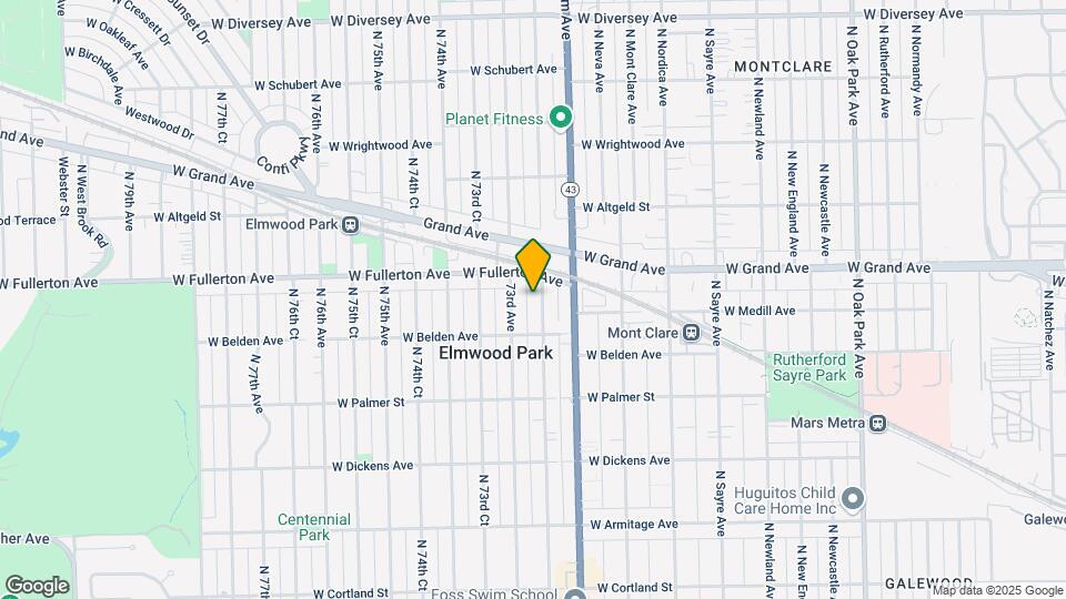 2326 N 72nd Ct Map and Location Details
