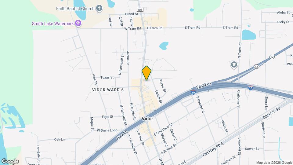 1020 N Main St Map and Location Details