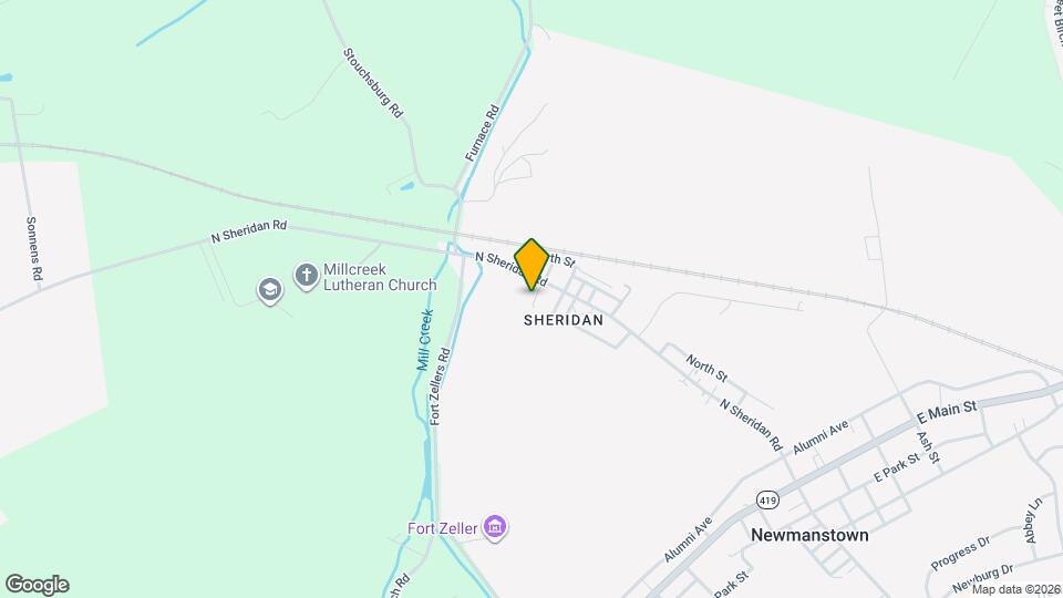 135 N Sheridan Rd Map and Location Details