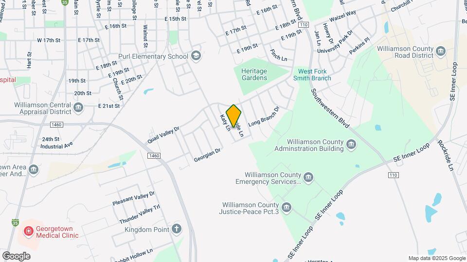 2219 Katy Ln Map and Location Details