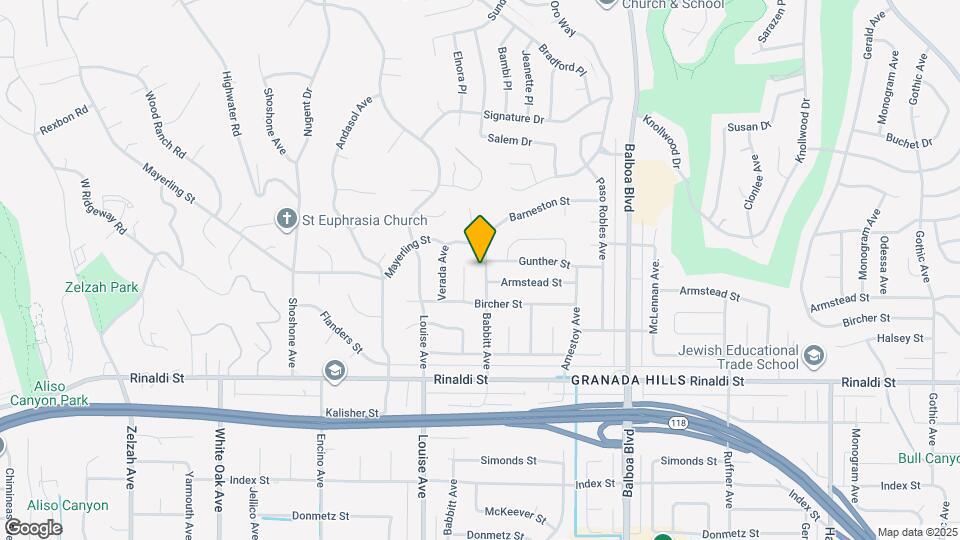 11665 Babbitt Ave Mapa y Detalles de la Ubicación