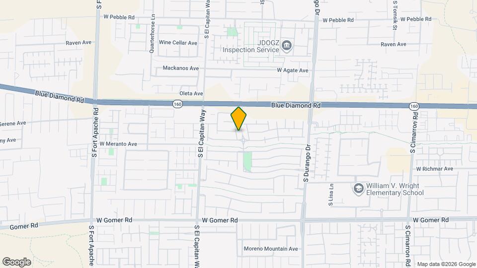 9368 Pineneedle Ridge St Map and Location Details