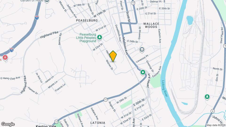 2511 Herman St Map and Location Details