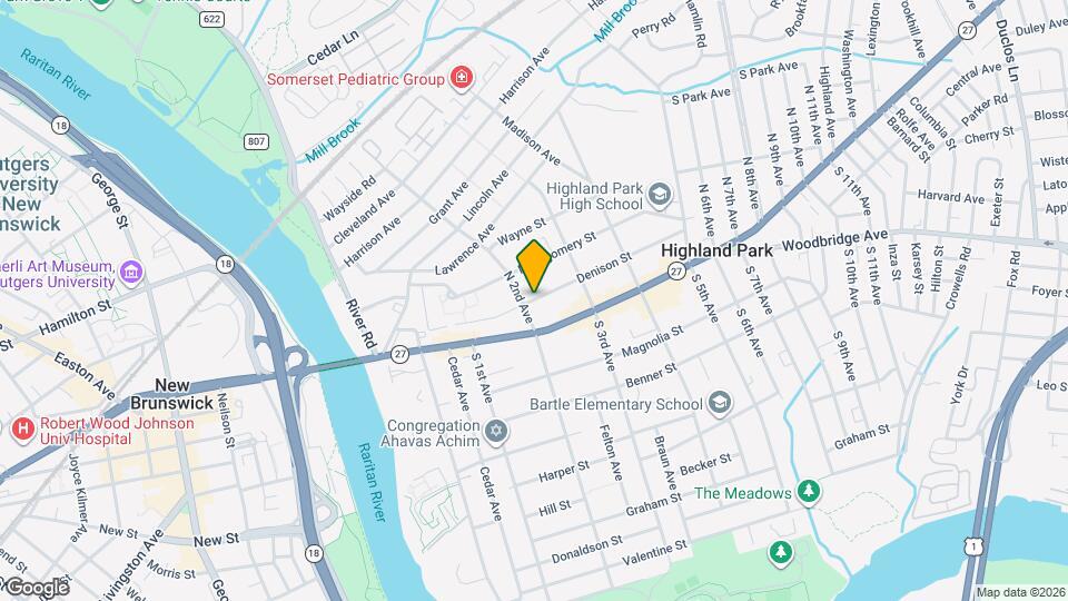 218 Denison St, Unit 216 B Mapa y Detalles de la Ubicación