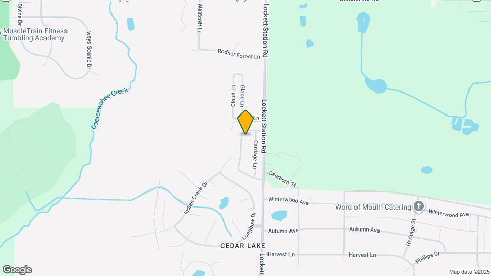 318 Station Crossing Dr Map and Location Details