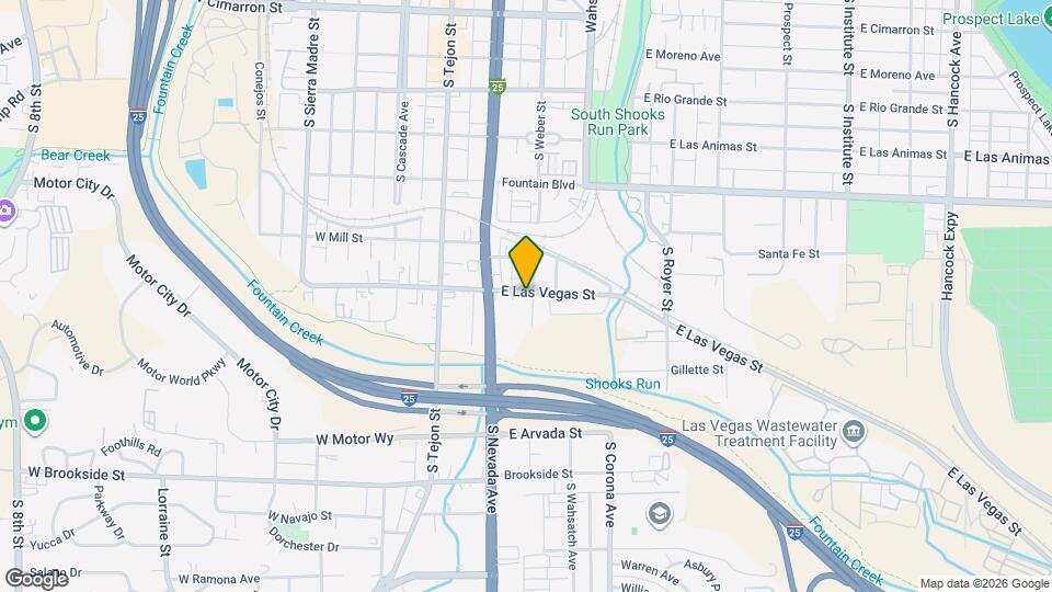 229 E Las Vegas St Map and Location Details