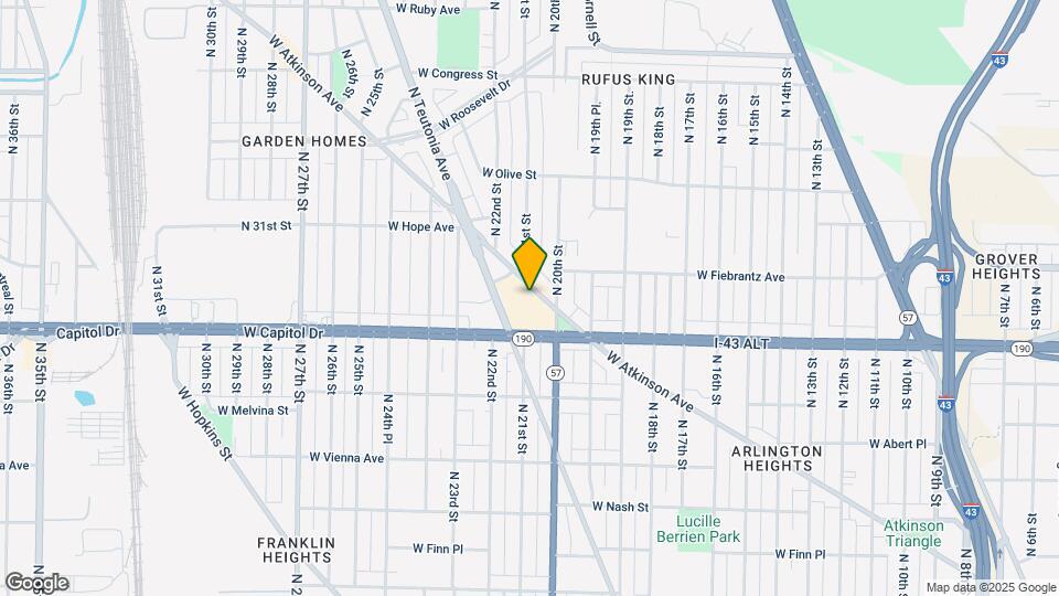 2041 W Atkinson Ave Mapa y Detalles de la Ubicación