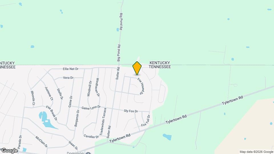 642 Fox Hound Dr Map and Location Details