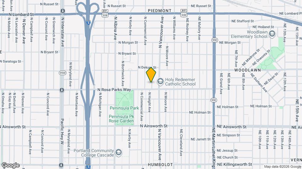 6525-6525 N Haight Ave Map and Location Details