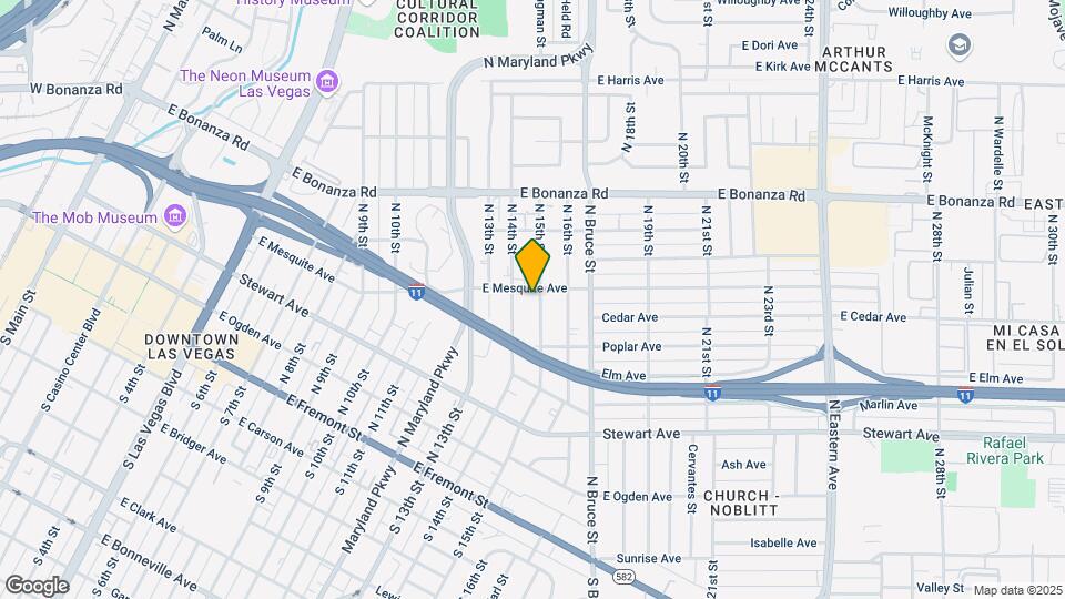 395-397 N 15th St Map and Location Details