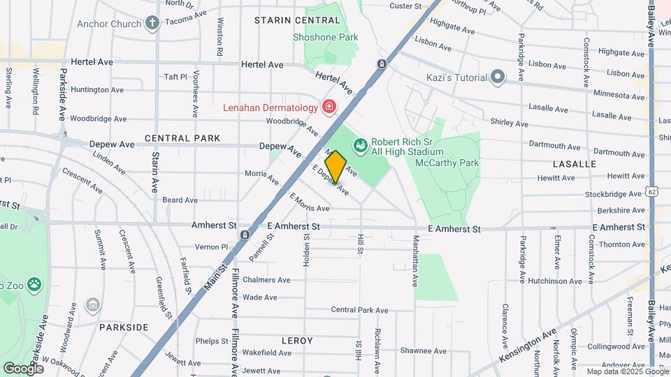 59 E Depew Ave Map and Location Details