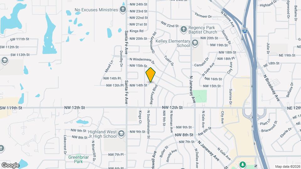 924 NW 14th St Mapa y Detalles de la Ubicación