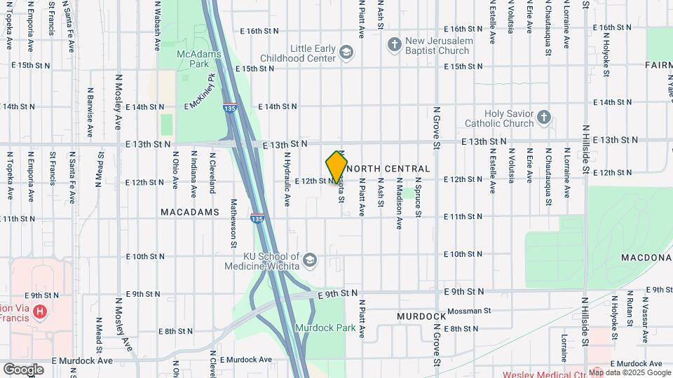1251 N Minnesota St Map and Location Details