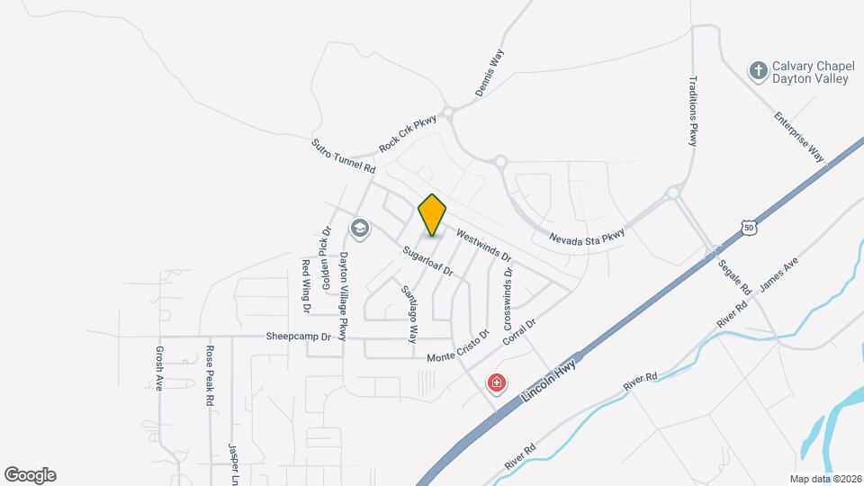 719 Red Jacket Dr Map and Location Details