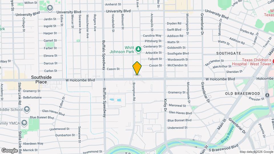 2828 W Holcombe Blvd Map and Location Details