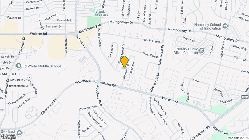 7561 Windsor Oaks Map and Location Details