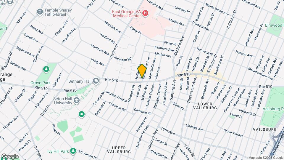 1149 S Orange Ave Map and Location Details