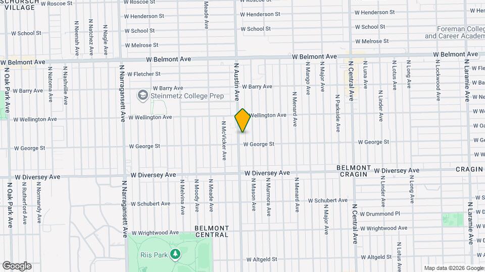 2915 N Austin Ave, Unit 1 Map and Location Details