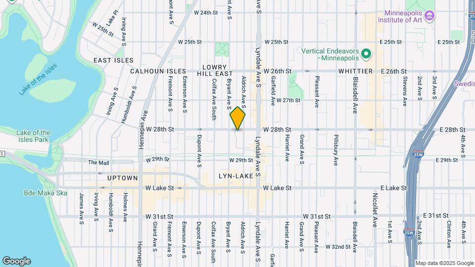809 W 28th St, Unit B Mapa y Detalles de la Ubicación