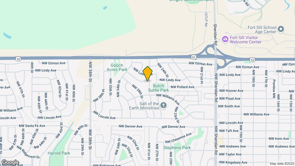 2604 NW Pollard Ave Map and Location Details