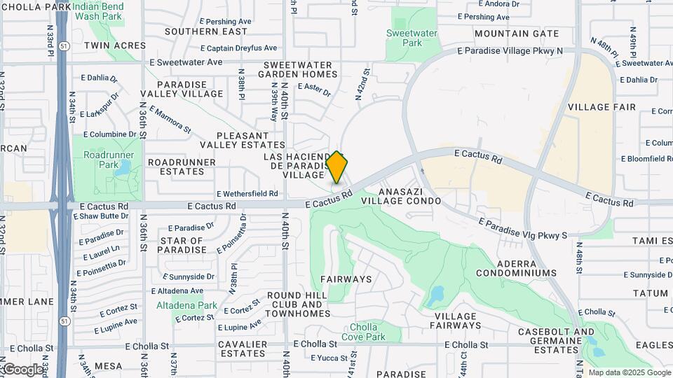 4150 E Cactus Rd Map and Location Details