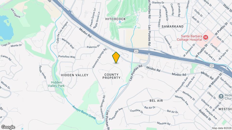 3594 La Entrada Map and Location Details