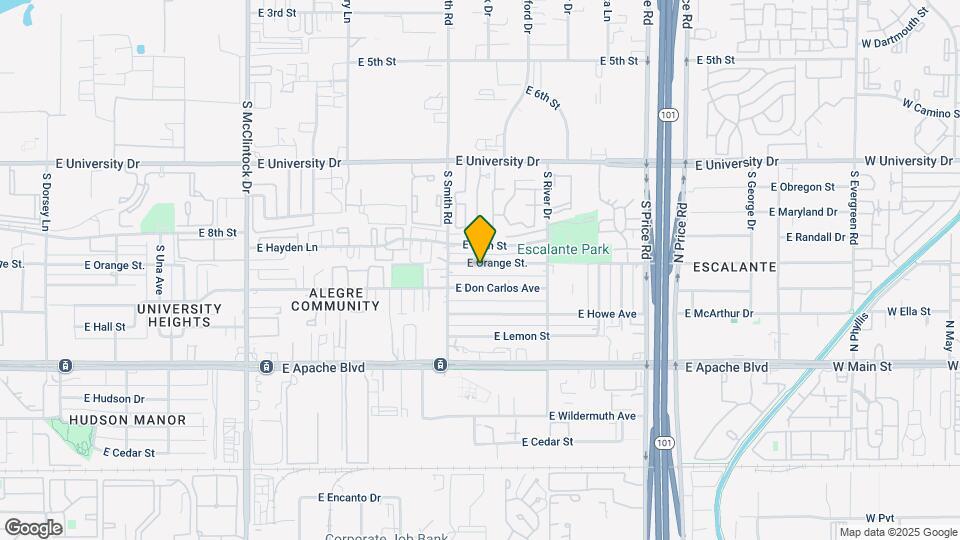 2031 E Orange St. Map and Location Details