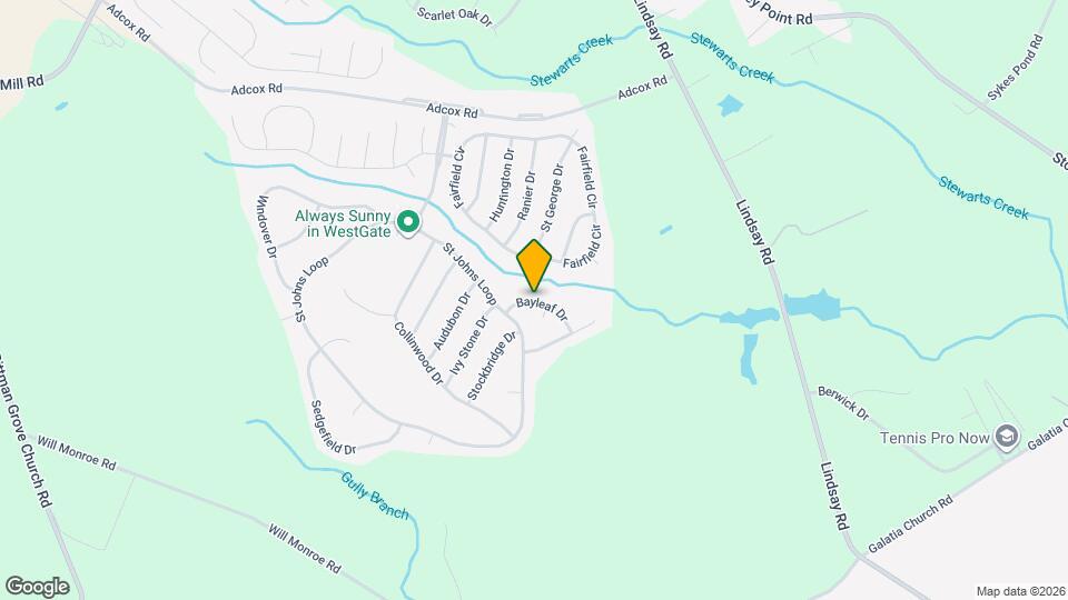 177 Bayleaf Dr Map and Location Details