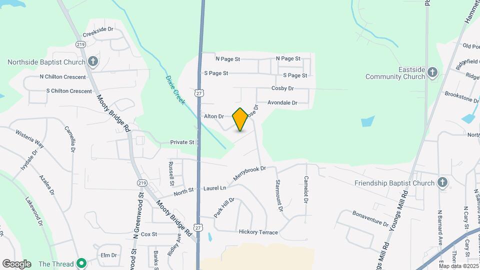 135 Preston Pl Map and Location Details