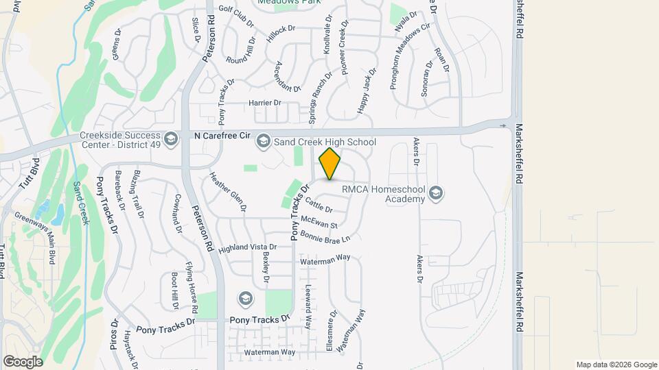 2532 Pony Tracks Dr Map and Location Details