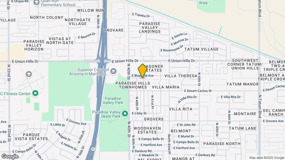 18236-40 N 41st St Mapa y Detalles de la Ubicación