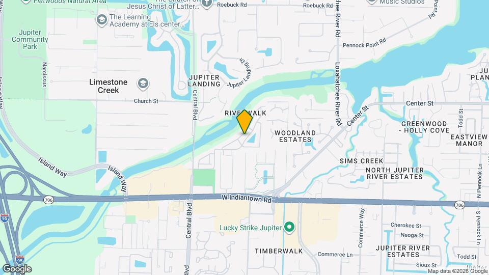 6239 Riverwalk Ln Map and Location Details