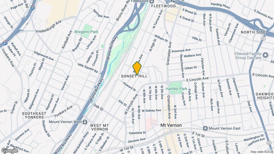 338 N High St-Unit -1 Map and Location Details