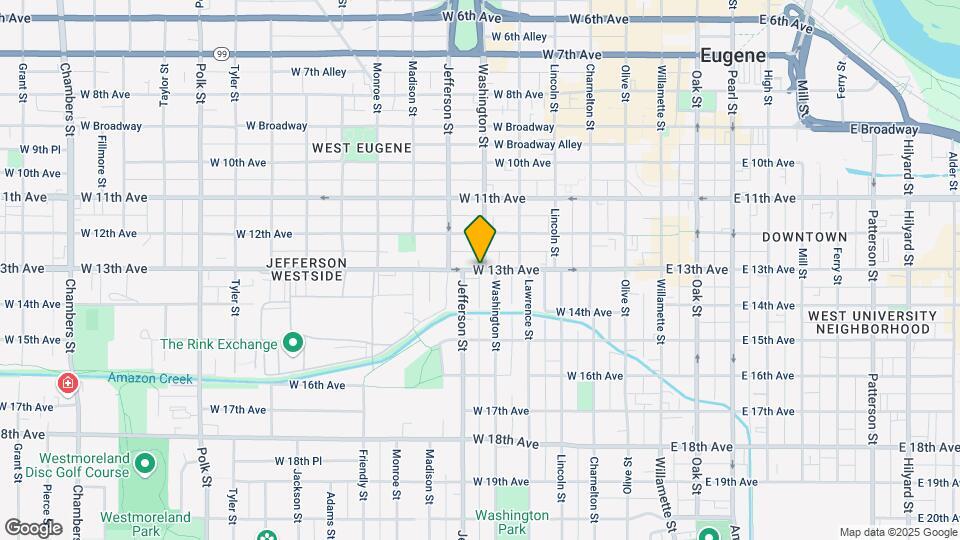 560 W 13th Ave Map and Location Details