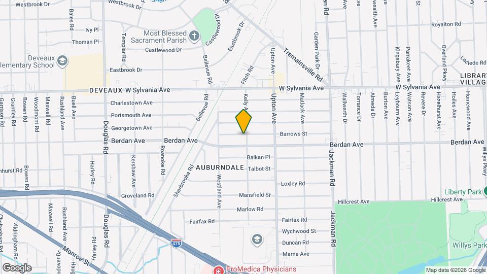 2007 Barrows St Map and Location Details