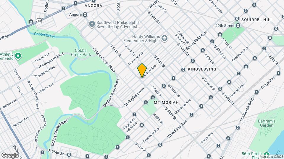 1727 S 58th St Map and Location Details