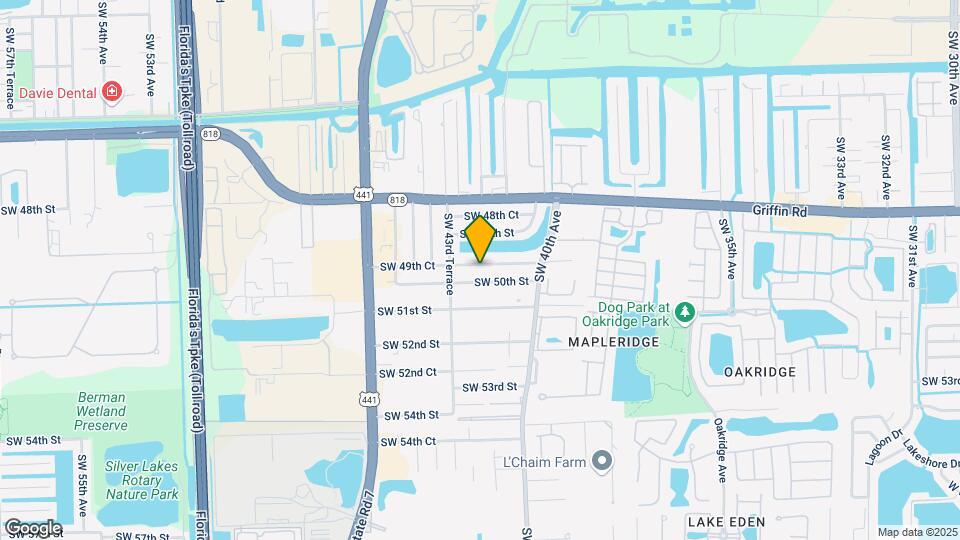 4242 SW 49th Ct Map and Location Details