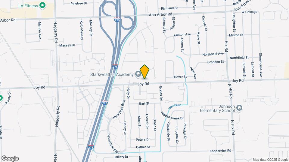 8807 Tavistock Dr Map and Location Details